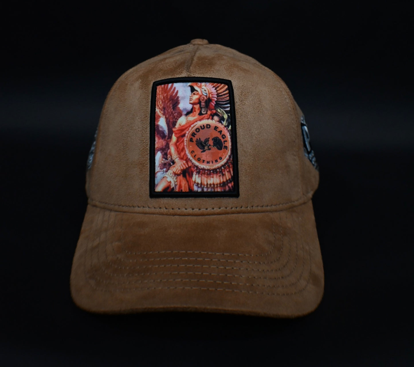 Aztec Eagle Warrior SnapBack "Brown"