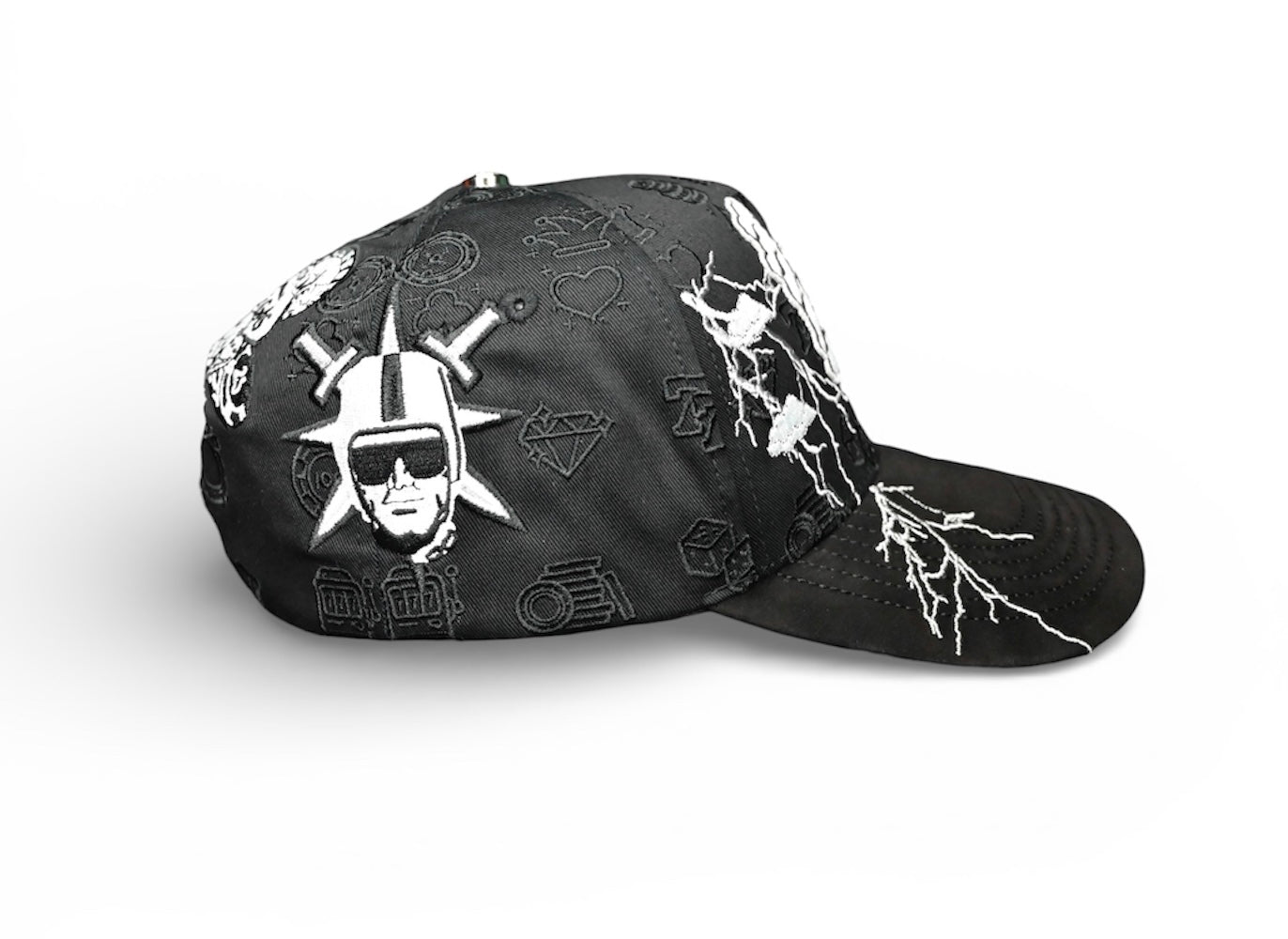 LV CLOUDS 🌩️ BLACK N SILVER