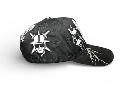 LV CLOUDS 🌩️ BLACK N SILVER