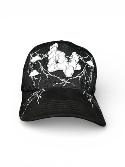 LV CLOUDS 🌩️ BLACK N SILVER